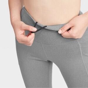 All In Motion Leggings Extra Small Sculpted Charcoal Grey High-Rise NWT Sz XS